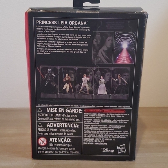 Star Wars The Black Series  Princess Leia Figure - Picture 4 of 4